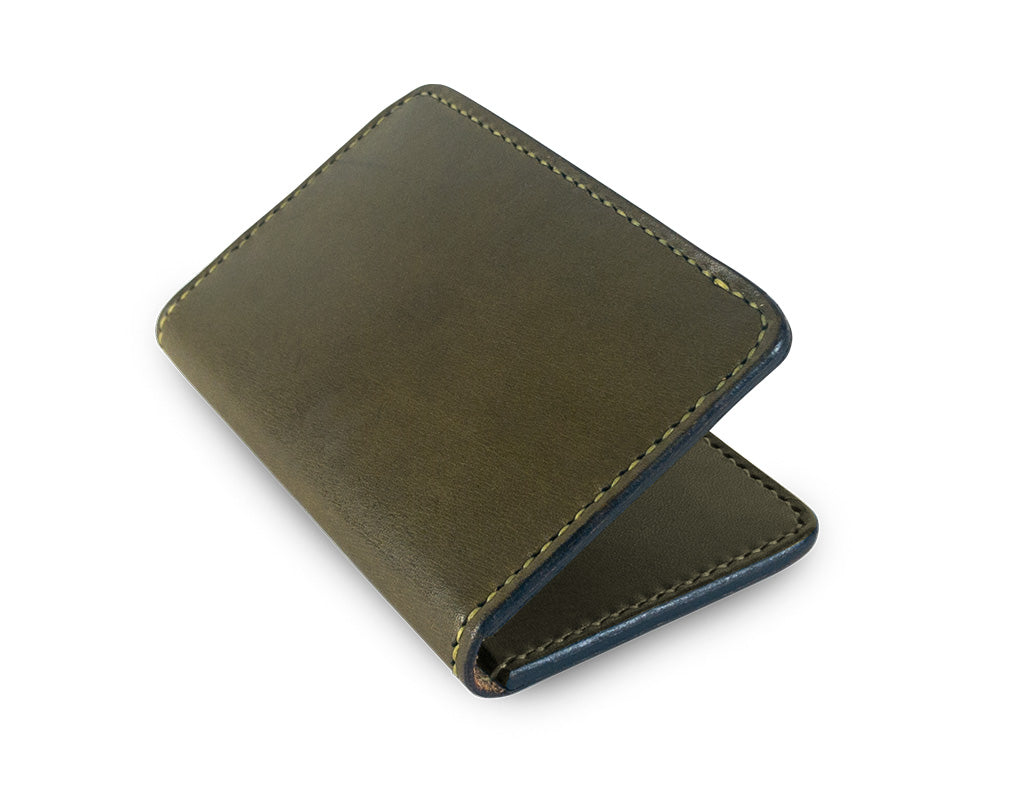 Front Pocket Wallet in Olive Harness – Ox & Barley
