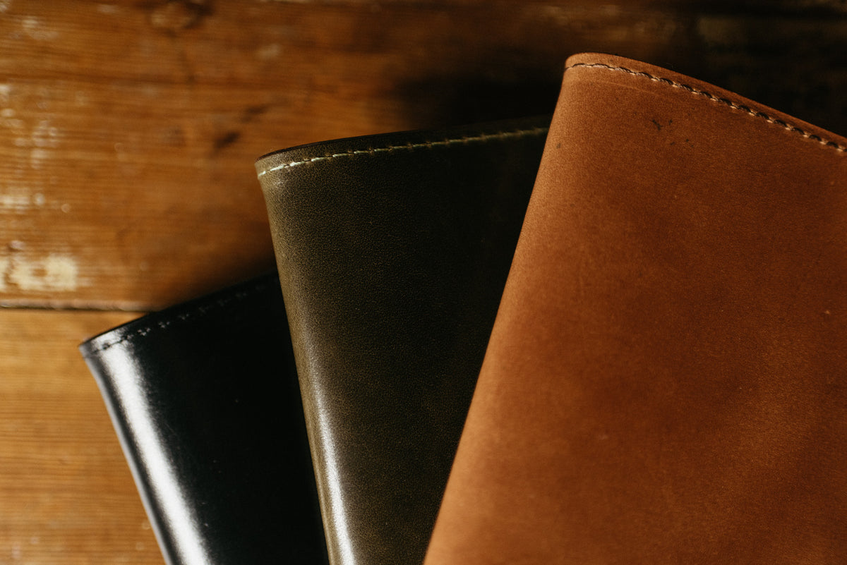 Appalachian Field Journal full-grain leather cover for 3.5 x 5.5 inch notebooks