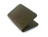Front Pocket Wallet in Olive Heather - Ox & Barley