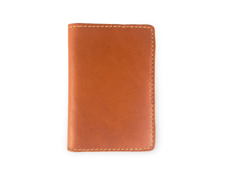 Front Pocket Wallet in Tan English Bridle - Ox & Barley