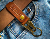 Sling Key Fob - Medium Brown - Ox & Barley