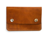 Slim Card Wallet in Buck Brown