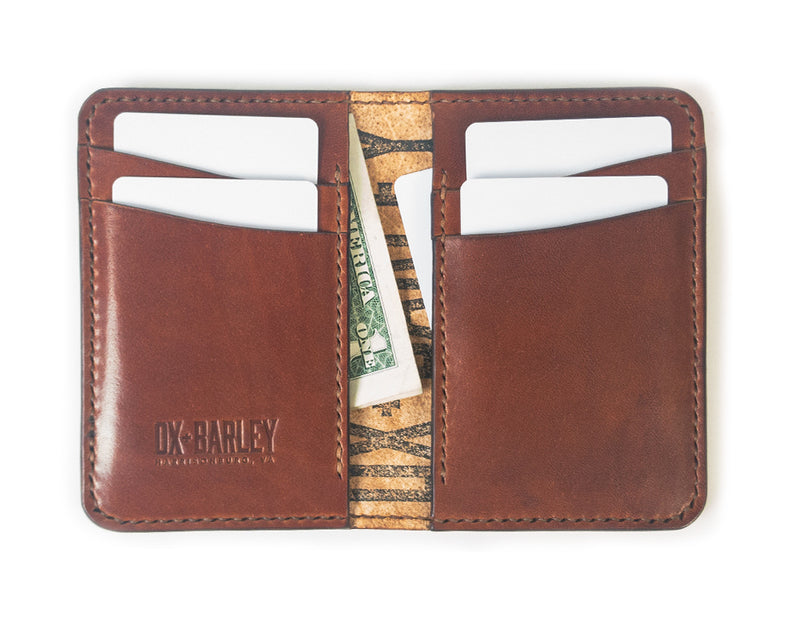 Front Pocket Wallet in Buck Brown - Ox & Barley