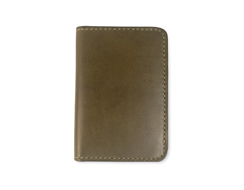 Front Pocket Wallet in Olive Heather - Ox & Barley